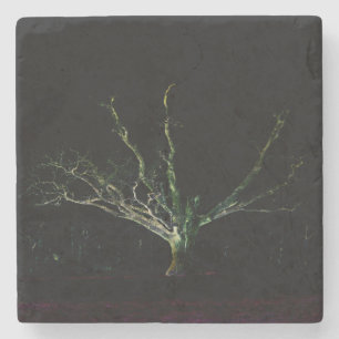 Dark Side 1 coastercna Stone Coaster