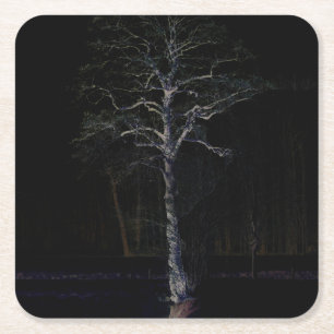 Dark Side 3 coastercnm Square Paper Coaster