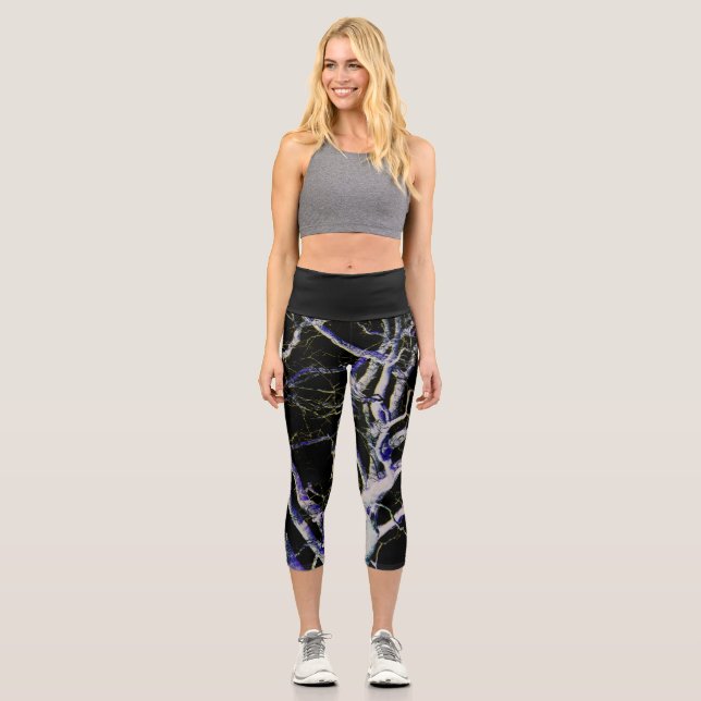 Dark Side 5 lecapa Capri Leggings (Front)