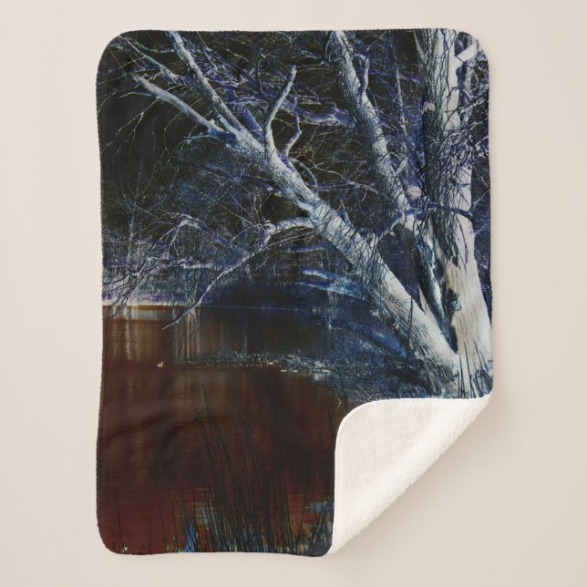 Dark Side 7 sbcna Sherpa Blanket (Front)