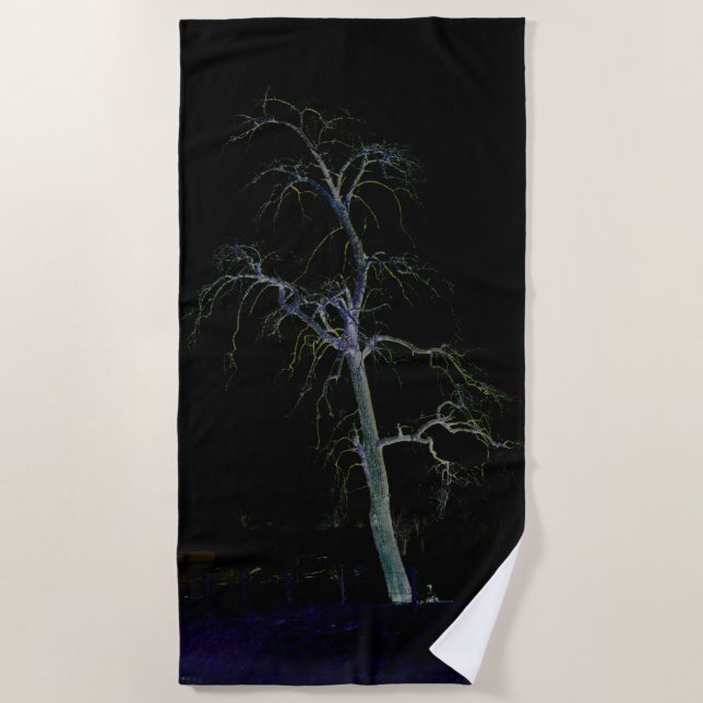 Dark Side 8 btcna Beach Towel (Front)