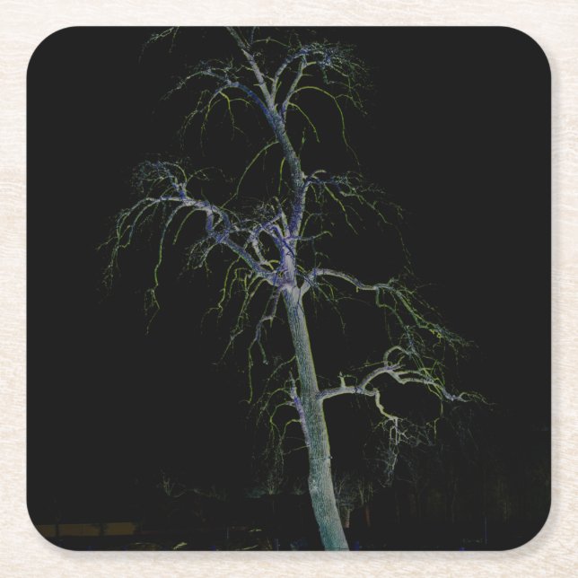 Dark Side 8 coastercnm Square Paper Coaster (Front)