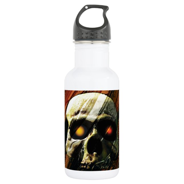 Dark Skull 532 Ml Water Bottle (Front)