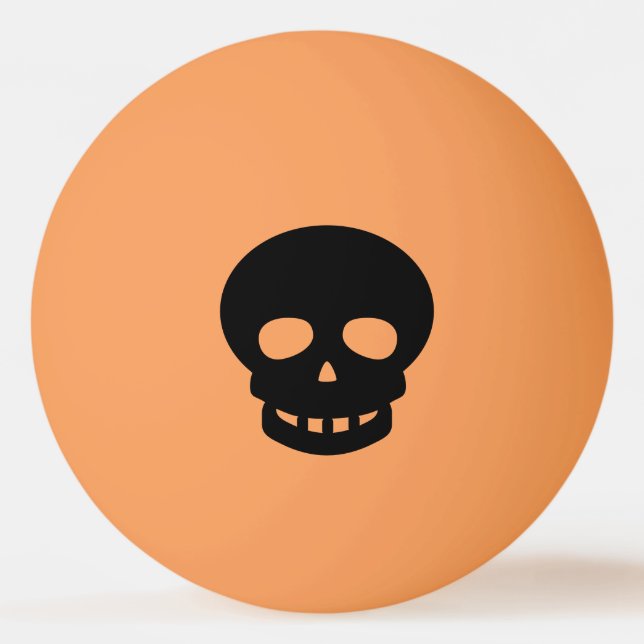 Dark Skull Ping Pong Ball (Front)