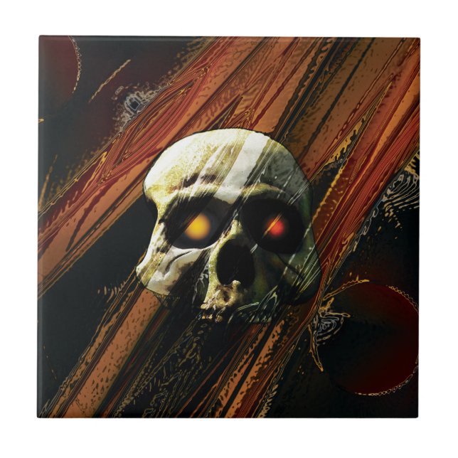 Dark Skull Tile (Front)
