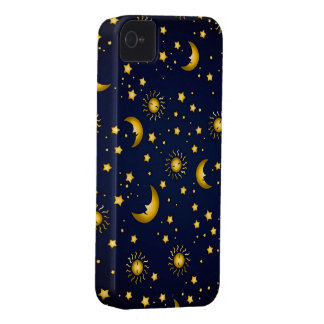 Dark Sky: Dark blue Case-Mate iPhone 4 Case