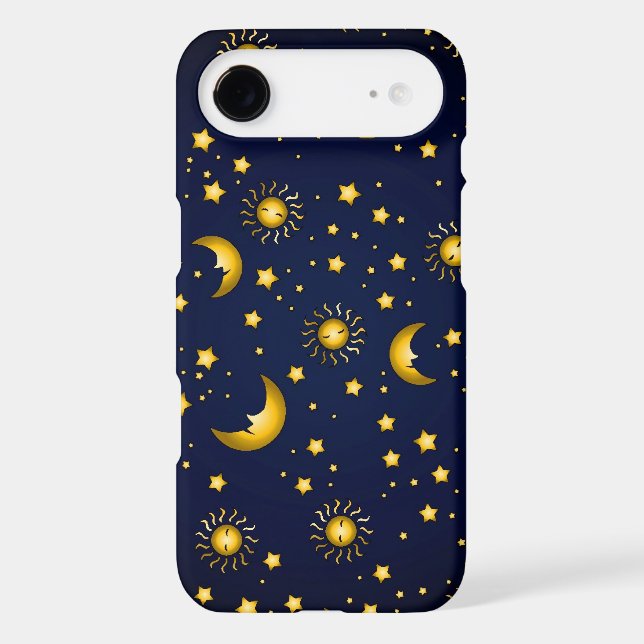 Dark Sky: Dark blue Case-Mate iPhone Case (Back)