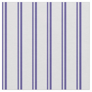 Dark Slate Blue & Lavender Coloured Stripes Fabric