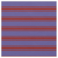 Dark Slate Blue & Maroon Coloured Stripes