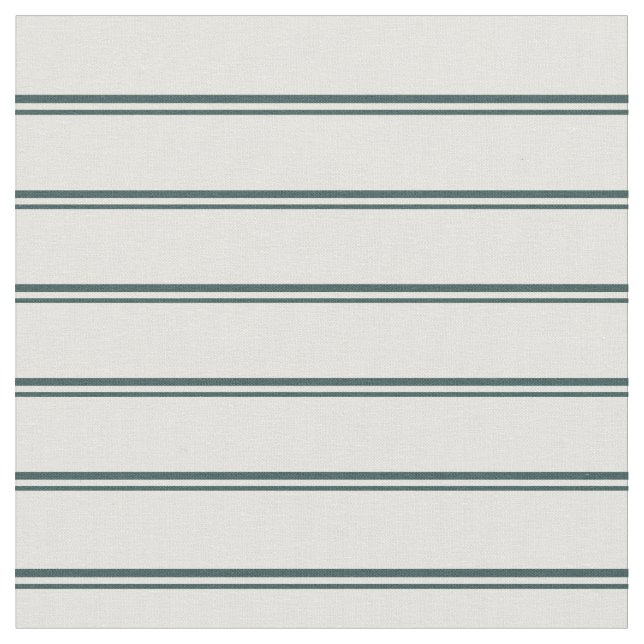 Dark Slate Grey & Light Yellow Stripes Pattern Fabric (Close Up)