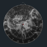 dark smoke dartboard<br><div class="desc">the dark design with white smokey blend it enhance the whole design.</div>