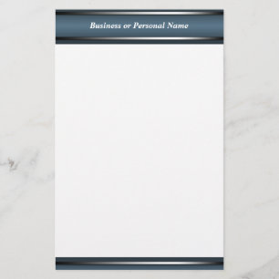 Dark Sophisticated Blue stationery