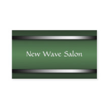 Dark Sophisticated Green Appointment Cards