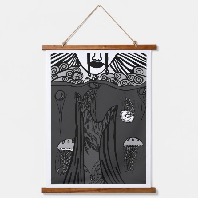 Dark Sorrow Hanging Tapestry (Front)