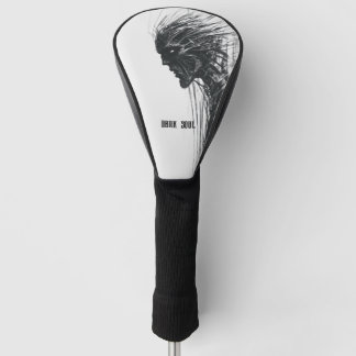 Dark Soul Dark Being Sketch Golf Head Cover