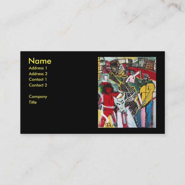 DARK SPIRIT BUSINESS CARD (Front)