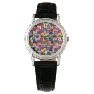Dark Squares on Light  Watch