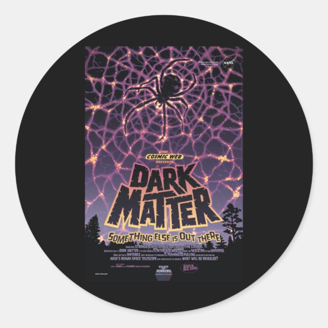 Dark Sticker3  Classic Round Sticker (Front)