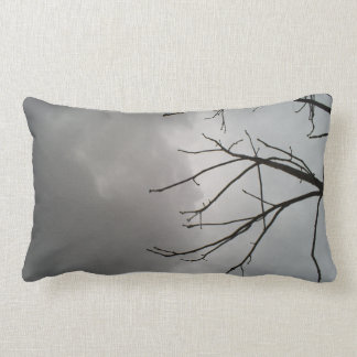 Dark Storm Clouds Lumbar Cushion