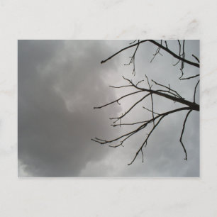 Dark Storm Clouds Postcard