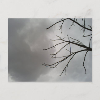 Dark Storm Clouds Postcard