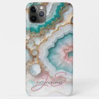 Dark Teal Blue Blush Pink Gold Marble Art Pattern