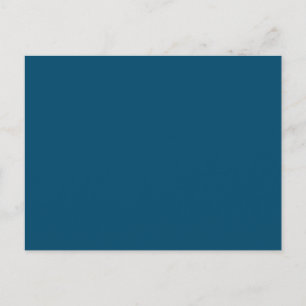 Dark Teal Invitation Postcard   Elegant Event