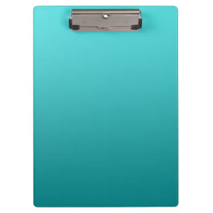 “Dark Teal Ombre” Clipboard