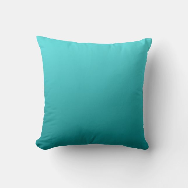“Dark Teal Ombre” Cushion (Front)