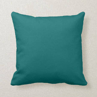 Dark Teal Solid Accent Pillow