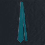 Dark teal  tie<br><div class="desc">Classic look with dark teal simple neck tie.</div>