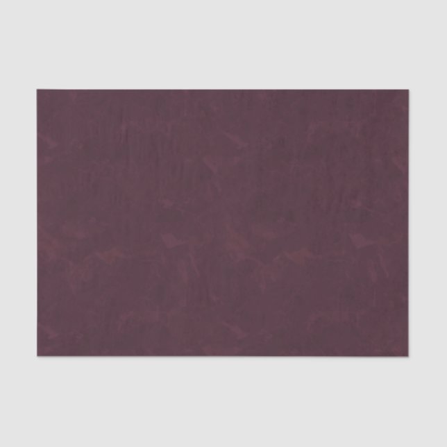Dark Textured Burgundy Tissue Paper (Front)