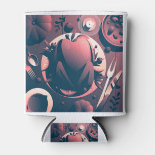 dark thanksgiving dinner can cooler