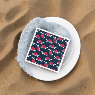 Dark Theme Tortoise Napkin