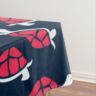 Dark Theme Tortoise Tablecloth
