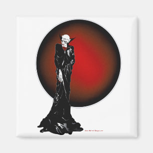 Dark Thoughts Illustration Magnet