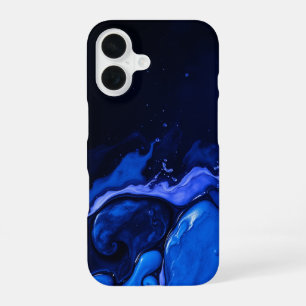 Dark Tides: A Monochrome Masterpiece iPhone 16 Case