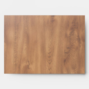 Dark timber pattern envelope