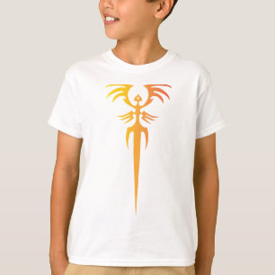 Dark Tribal Phoenix Emblem – Mythic Symbol T-Shirt