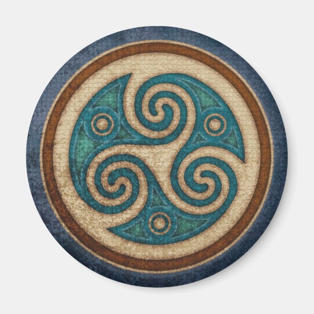 Dark Triskele Magnet (Front)