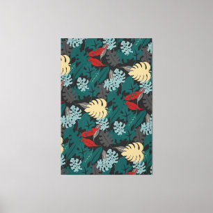 Dark Tropical Canvas Print