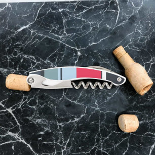 Dark Uniform Stripes Corkscrew