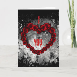 Dark Valentine Holiday Card
