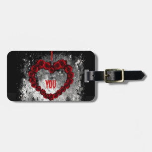 Dark Valentine Luggage Tag
