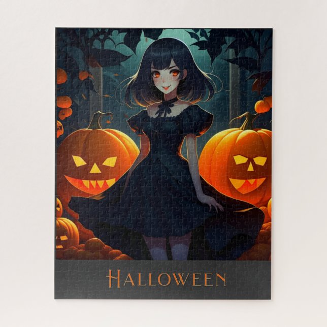 DARK VAMPIRE PRINCESS JIGSAW PUZZLE (Vertical)