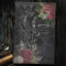 Dark Victorian French Rose Ephemera Decoupage