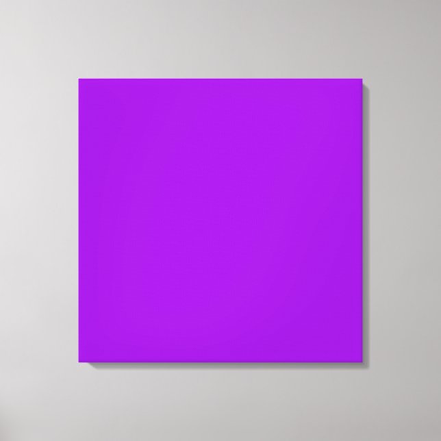 Dark Violet Colour Background Canvas Print (Front)