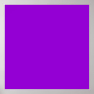 Dark Violet Colour Background Poster