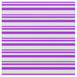 Dark Violet & Lavender Striped Pattern Fabric