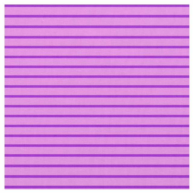 Dark Violet & Violet Coloured Stripes Fabric (Close Up)